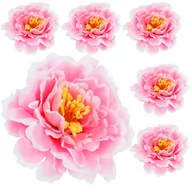 Sztuczne kwiaty - Kwiaty Sztuczne Piwonii Główki Wyrobowe Peonia Do Bukietu Wiosennego Kwiat - miniaturka - grafika 1