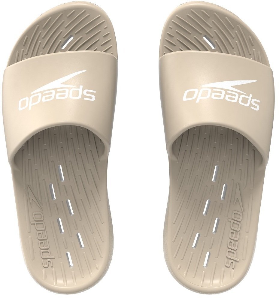 Speedo SPEEDO KLAPKI MĘSKIE SPEEDO SLIDES ONE PIECE AM CREAM 8-1222916706 46