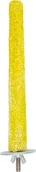 Akcesoria dla gryzoni - Panama Pet Panama Pet grzęda cementowa, stożek, żółty 2,2x15 cm - miniaturka - grafika 1