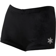 Spodnie i spodenki dla dziewczynek - Spodenki gimnastyczne - dziecięce - czarne - Adult Medium (AM) - miniaturka - grafika 1