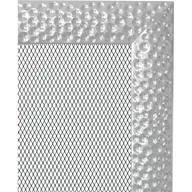 Kratki wentylacyjne - Parkanex kominkowa Venus niklowana 22x45 kominek - miniaturka - grafika 1