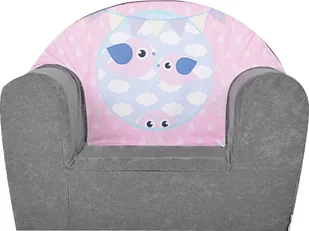 Galeriatrend Fotelik Dziecięcy Mini Bird Grey - Krzesełka i taborety dla dzieci - miniaturka - grafika 1