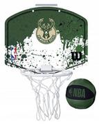 Koszykówka - WILSON Milwaukee Bucks Mini Tablica do koszykówki - miniaturka - grafika 1