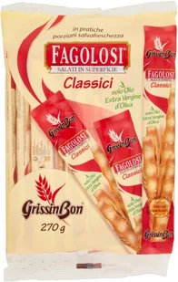 Paluszki chlebowe klasyczne 270g - GrissinBon - Pieczywo chrupkie - miniaturka - grafika 1