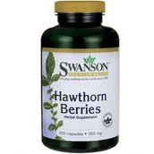 Serce i układ krążenia - Swanson, Usa Głóg owoce 565 mg - suplement diety 250 kaps. - miniaturka - grafika 1