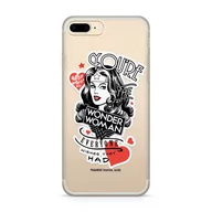 Etui i futerały do telefonów - DC ERT GROUP Oryginalne i oficjalnie licencjonowane etui na telefon Wonder Woman na iPhone 7 PLUS, 8 PLUS, obudowa, obudowa z tworzywa sztucznego TPU, chroni przed uderzeniami i zarysowaniami WPCWONDERW6860 - miniaturka - grafika 1