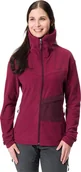 Kurtki damskie - Vaude Kurtka polarowa sportowa damska Vaude Yaras - czerwona 38 - miniaturka - grafika 1