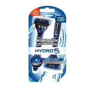 Maszynki do golenia i wkłady - Wilkinson Sword Hydro 5 Golarka 3 sztuki - miniaturka - grafika 1