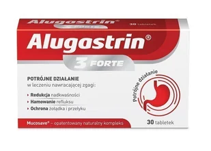 ALUGASTRIN 3 FORTE na zgagę (30tabl) 7999-282F6 - Układ pokarmowy - miniaturka - grafika 1