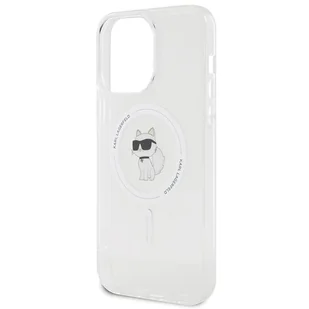 Karl Lagerfeld KLHMP15XHFCCNOT iPhone 15 Pro Max 6.7" transparent hardcase IML Choupette MagSafe - Etui i futerały do telefonów - miniaturka - grafika 6
