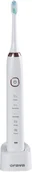 Szczoteczki elektryczne - Orava Stomafresh sonický zubní kartáček, 5 režimů, cestovní pouzdro, časovač, bílá - miniaturka - grafika 1