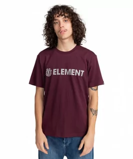Koszulki sportowe męskie - Męski t-shirt z nadrukiem ELEMENT Blazin - grafika 1
