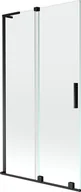 Parawany nawannowe - Mexen Velar L parawan nawannowy 2-skrzydłowy rozsuwany 100 x 150 cm, transparent, czarny - 896-100-003-01-70 - miniaturka - grafika 1