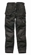 Spodnie męskie - Dickies EH26800 BK 30R rozmiar 44 "Eisenhower" spodnie z wieloma kieszeniami - czarne - miniaturka - grafika 1