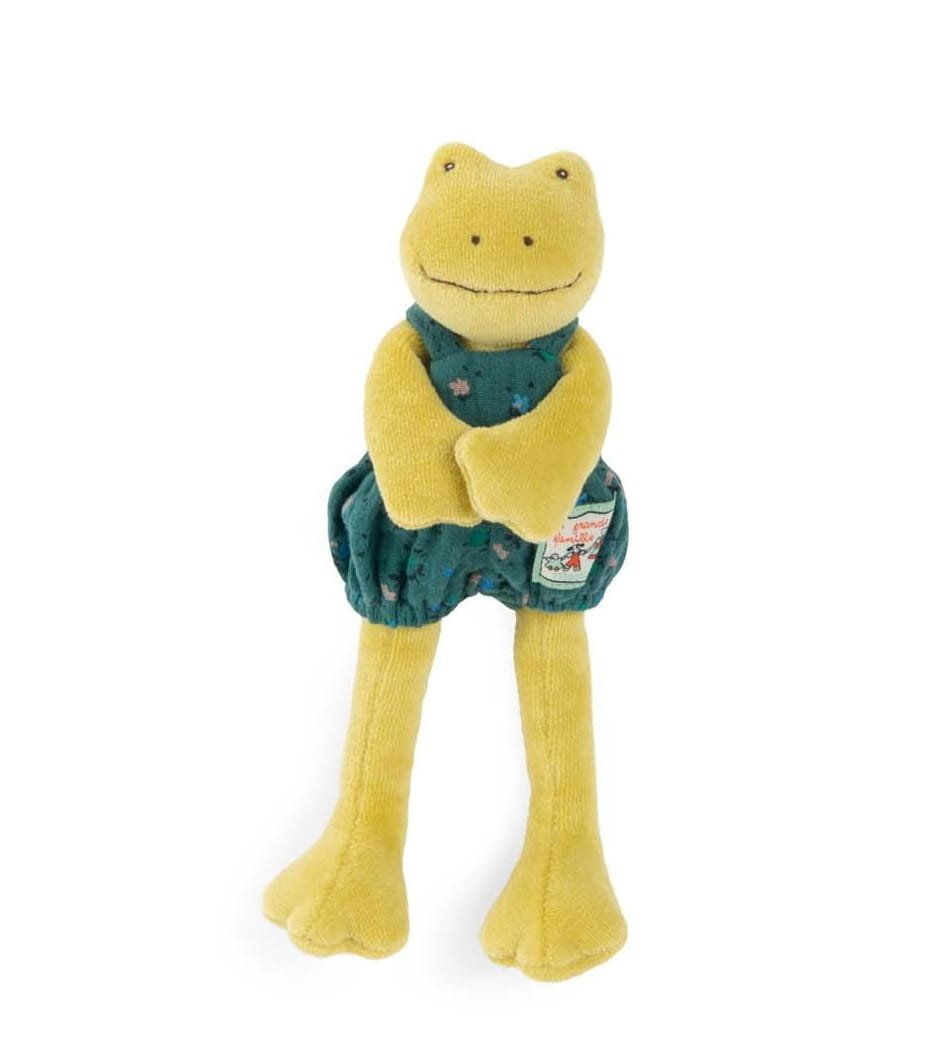 MOULIN ROTY Materiałowa maskotka żabka Perlette 23 cm