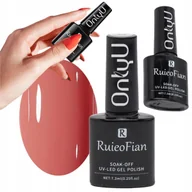 Lakiery do paznokci - MIODOWY HYBRYDOWY LAKIER DO PAZNOKCI Z POLYSKIEM LAKIER UV OnlyU/L030, 7,3 ml - miniaturka - grafika 1