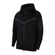Bluzy sportowe damskie - Bluza sportowa damska Nike Tech Fleece Hoodie FZ WR - miniaturka - grafika 1