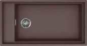 Zlewozmywaki - ELLECI Zlew DIALOGO 360 cocoa (K87) KERATEK (LKD36087) - miniaturka - grafika 1