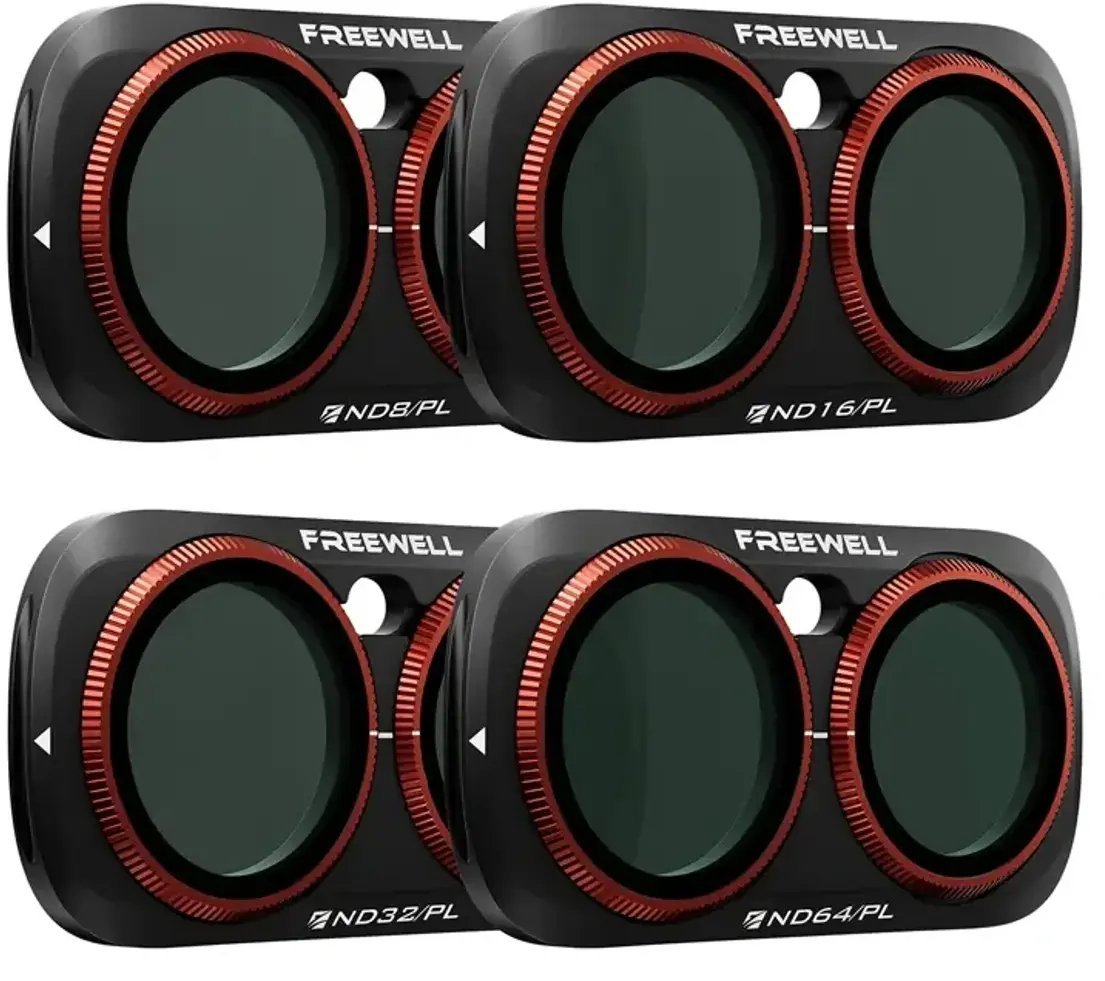 Filtr Freewell Zestaw filtrów do Insta360 Luna Ultra Bright Day 4 szt. FW-LNUB-BRG