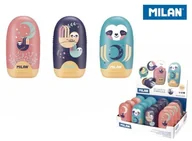 Przybory szkolne - MILAN Temperówko-gumka Capsula Cuddles p16 MILAN Cena za 1szt - miniaturka - grafika 1