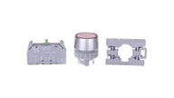 Inne akcesoria elektryczne - Spamel Przycisk sterowniczy 22mm czerwony z samopowrotem 1Z SP22-KC-10 SP22-KC-10\. - miniaturka - grafika 1