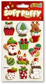 Szkolne artykuły papiernicze - Naklejki puffy Christmas Gifts - miniaturka - grafika 1