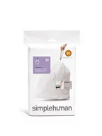 Worki na śmieci - Worki na śmieci SIMPLEHUMAN, 30-35 l, 20 szt., białe - miniaturka - grafika 1