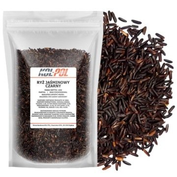 Ryż Czarny Jaśminowy 1kg Naturalny