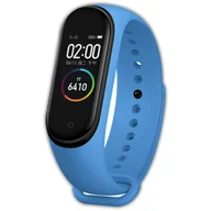 Akcesoria do smartwatchy - Pasek opaska silikonowa Vanfone do Xiaomi Mi Band 3/4, błękitny - miniaturka - grafika 1