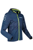 Odzież motocyklowa - Kurtka Motocyklowa Bering Profil Granatowy/Fluorescencyjny Żółty4XL - miniaturka - grafika 1