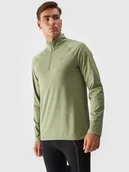 Bielizna sportowa męska - 4F Bielizna termiczna ocieplana (góra) męska - oliwkowa/khaki XXL - miniaturka - grafika 1