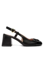 Sandały damskie - LOVE MOSCHINO Sandały JA10117G1MIE300A Czarny - miniaturka - grafika 1