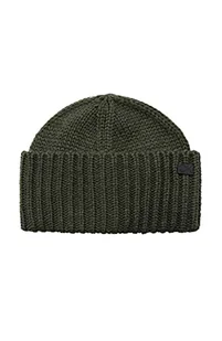 Calvin Klein Męska czapka zimowa męska Cuff Hat, Green Tall Rib Cuff, jeden rozmiar - Czapki damskie - miniaturka - grafika 1