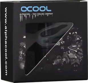 Alphacool Alphacool icicle quick release coupling G1/4 IG - Deep Black black matt - Chłodzenie wodne - miniaturka - grafika 1