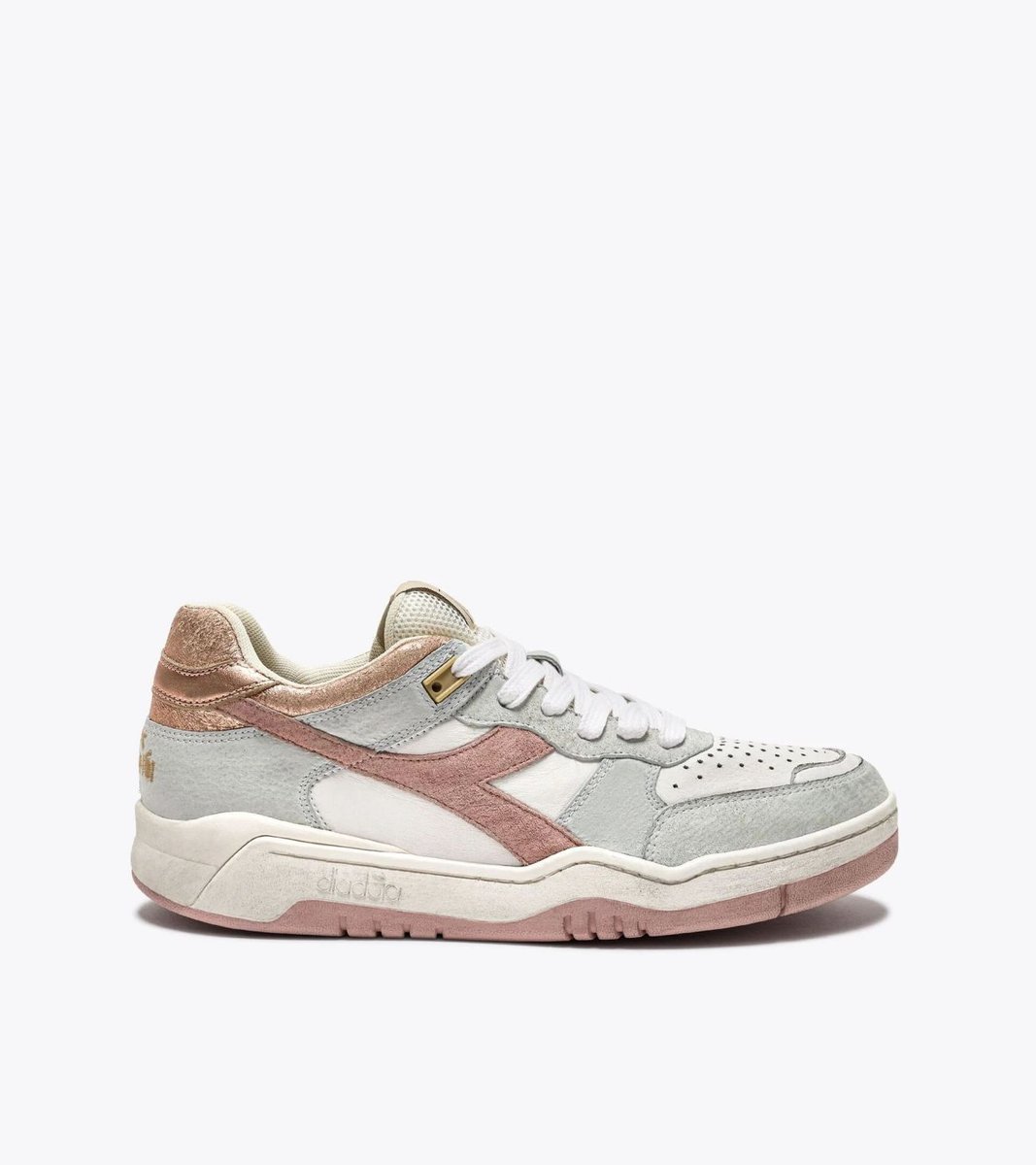 sneakers donna diadora 181038.50185 b.560 rosa pesca