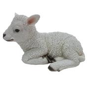 Pozostałe ozdoby ogrodowe - Esschert Design Figurka leżącej owieczki, 17,6 x 10,8 x 10,5 cm Esschert Design - miniaturka - grafika 1