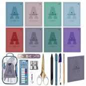 Przybory szkolne - Wyprawka szkolna duży zestaw do szkoły XXL klasa 4-8 Interdruk ACADEMY - miniaturka - grafika 1