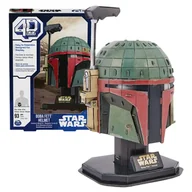 Puzzle - Star Wars Gwiezdne Wojny Hełm Boba Fett 4D Build Puzzle 3D 93el. - miniaturka - grafika 1