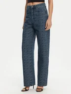 Spodnie damskie - Armani Exchange Jeansy XW000100 AF12844 FB055 Niebieski Relaxed Fit - miniaturka - grafika 1