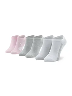 Puma Zestaw 3 par niskich skarpet unisex 907960 04 Kolorowy - Skarpetki dla dzieci - miniaturka - grafika 1