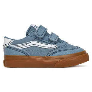 Vans BROOKLYN LS V VN000D7XCFL1 Niebieski - Buty dla chłopców - miniaturka - grafika 1