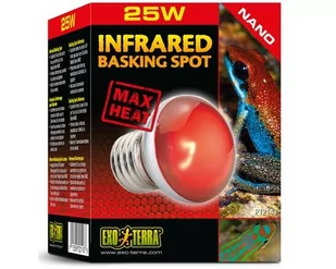 EXO TERRA Żarówka Infrared Basking Spot, NANO, 25W - Akcesoria do terrarium - miniaturka - grafika 1