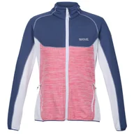 Bluzy sportowe damskie - Bluza damska Regatta Wmns Hepley F/Z Rozmiar: M / Kolor: różowy/niebieski - miniaturka - grafika 1