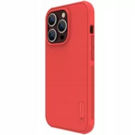 Etui i futerały do telefonów - Nillkin Super Frosted Shield Pro etui iPhone 14 Pro Max pokrowiec na tył plecki czerwony - miniaturka - grafika 1