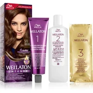 Farby do włosów i szampony koloryzujące - Wella WELLATON kremowy kolor włosów Cień 5/0 Light Brown) - miniaturka - grafika 1