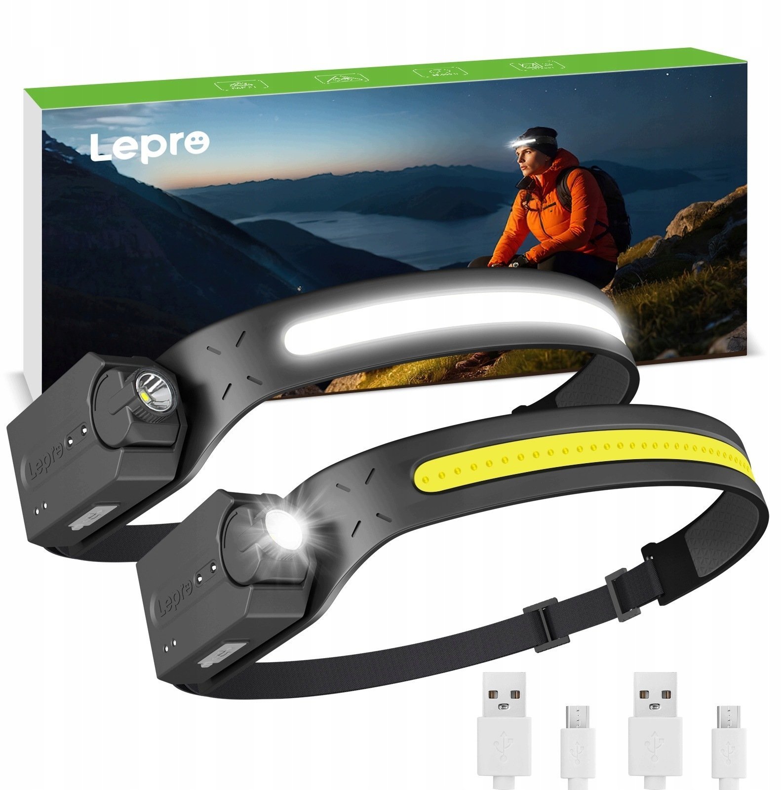 LEPRO Latarka TOGO Czołowa 320019-2 2 szt. PR320019-2