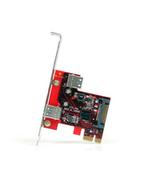 Tunery TV do PC - StarTech.com PCIE USB 3 CARD 1 INT & 1 EXT IN - miniaturka - grafika 1