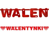 Dekoracje sali - Party Deco Banner walentynkowy Walentynki 1,6 m, GRL5 - miniaturka - grafika 1
