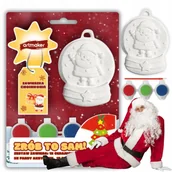 Dekoratorstwo - Bombka Świąteczna Do Malowania Zawieszka Diy Dzieci Malowania Kreatywna - miniaturka - grafika 1