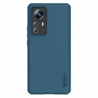 Etui i futerały do telefonów - Nillkin Etui Super Frosted Shield Pro do Xiaomi 12T Pro niebieskie - miniaturka - grafika 1